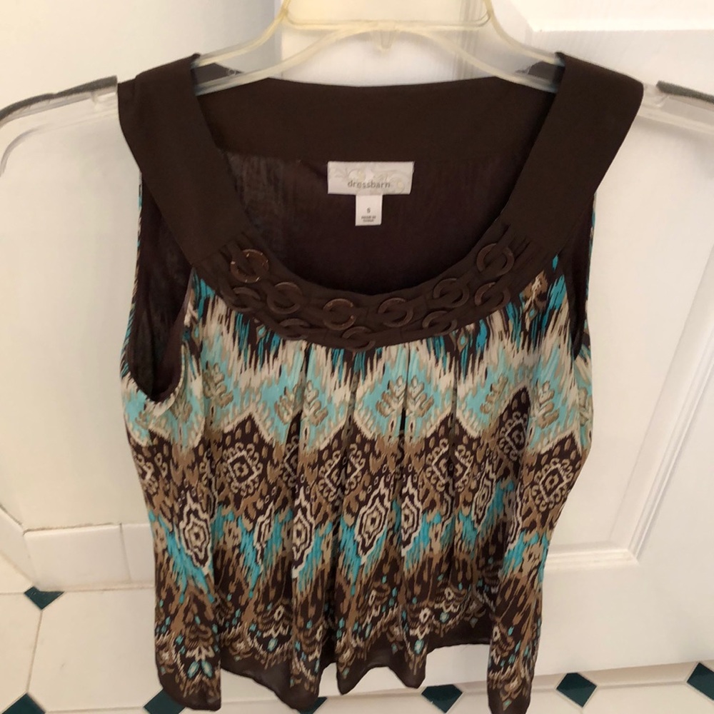 Dress shirt - sleeveless, never worn